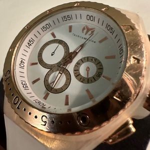 Ladies Technomarine White Athletic Dive Watch
